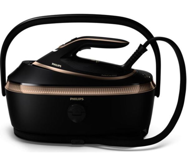  Philips Perfectcare 8000 Series Psg8300/80 Steam Generator Iron - Black & Gold 