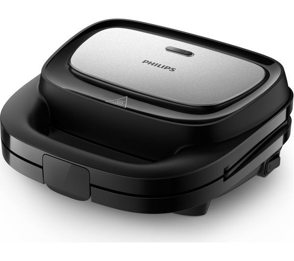  Philips 5000 Series Hd2350/80 Sandwich Maker - Black & Silver 