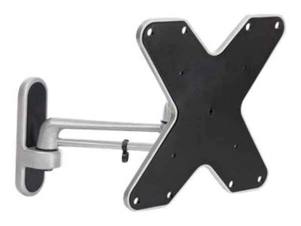  Proper Premium Swing Arm Bracket - For Flat Panel - Black, Silver 