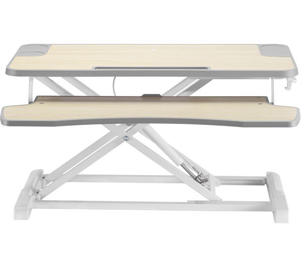  Properav Two-tier Stand-up Desk Converter - White 