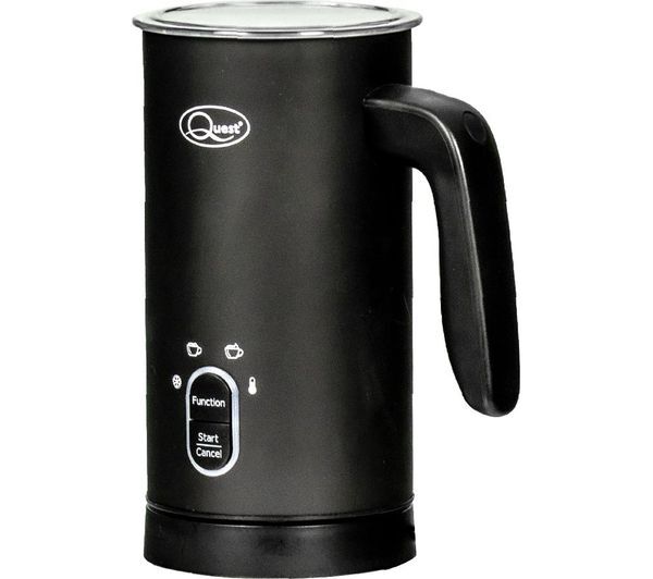  Quest 34189 Electric Milk Frother - Black 