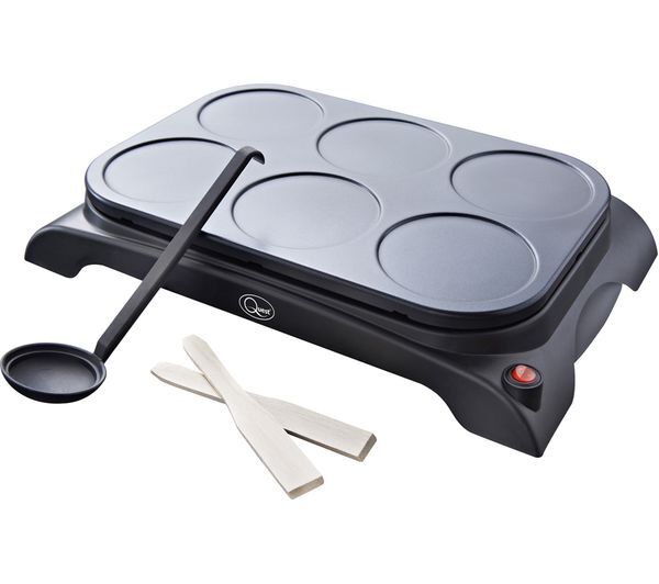  Quest 35319 Mini Pancake Maker And Grill - Black 