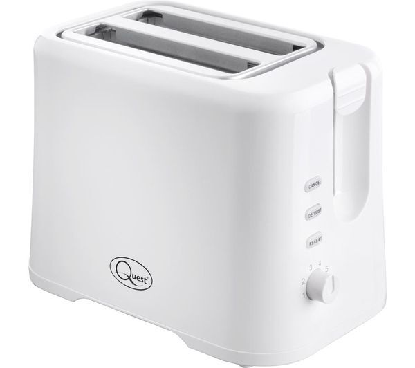  Quest 34279 2-slice Toaster - White 