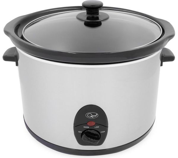  Quest 35280 Slow Cooker - Silver 