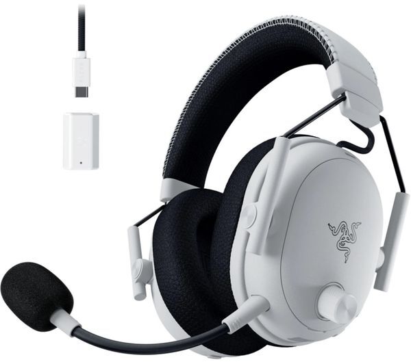  Razer Blackshark V3 Pro Wireless 7.1 Gaming Headset - White 