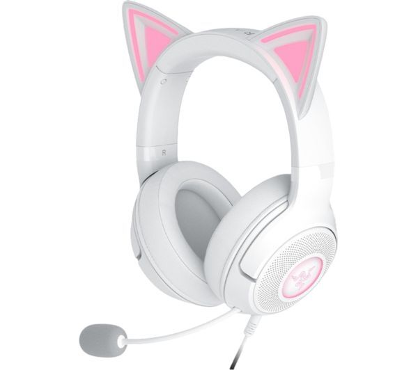  Razer Kraken Kitty V2 Gaming Headset - White 