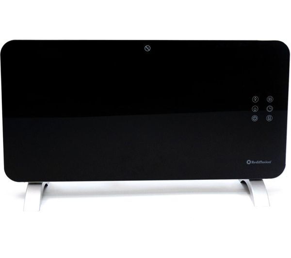  Rediffusion Red1500gb Smart Panel Heater - Black 
