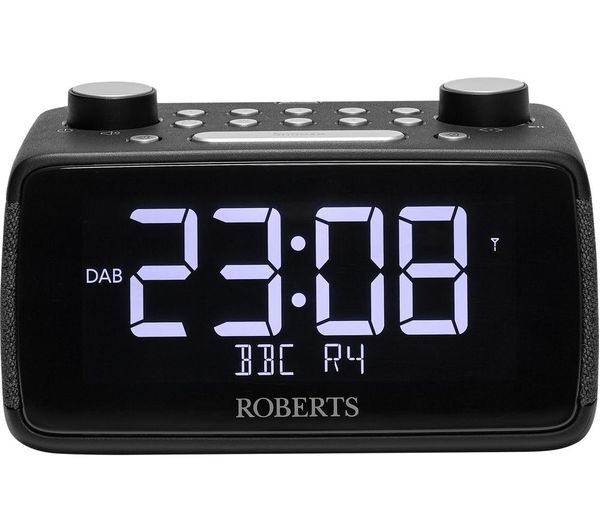  Roberts Ortus 4 Dab+/fm Clock Radio - Black 