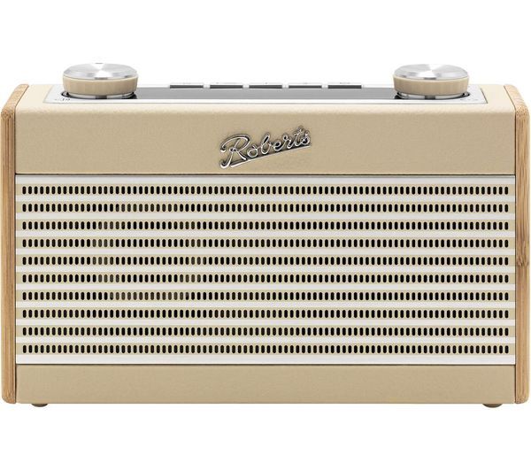  Roberts Rambler Uno Portable Dab+/fm Retro Bluetooth Radio - Pastel Cream 