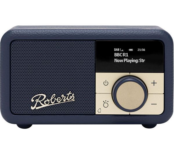  Roberts Revival Petite 2 Dab+/fm Retro Bluetooth Radio - Midnight Blue 