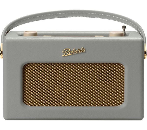  Roberts Revival Rd70 Portable Dab+/fm Retro Bluetooth Radio - Dove Grey 