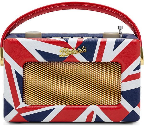  Roberts Revival Uno Bt Portable Dab+/fm Retro Bluetooth Radio - Union Jack 