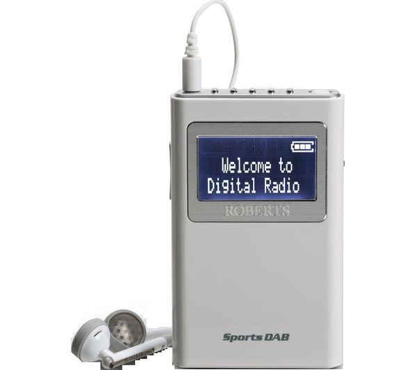  Roberts Sportsdab5 Portable Dab+/fm Radio - Grey 