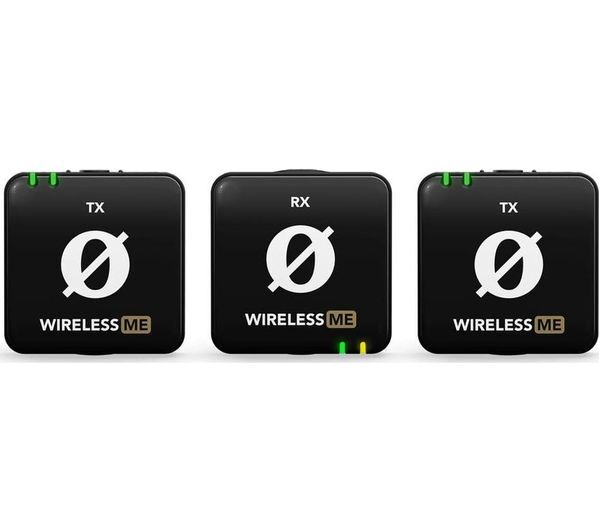  Rode Wireless Me Microphone Dual System - Black 