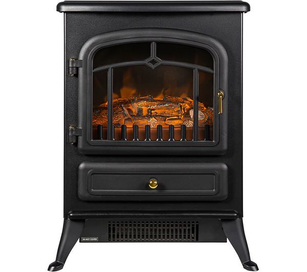  Russell Hobbs Rhefstv1002b Electric Fire Stove - Black 