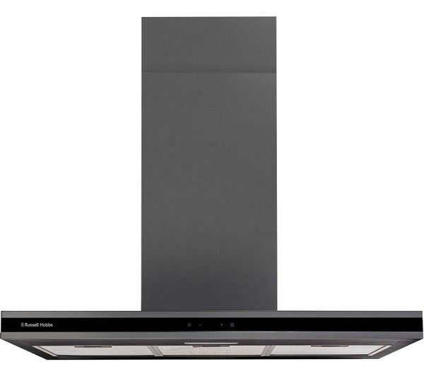  Russell Hobbs Rhich904db Midnight Collection Island Cooker Hood - Dark Steel 