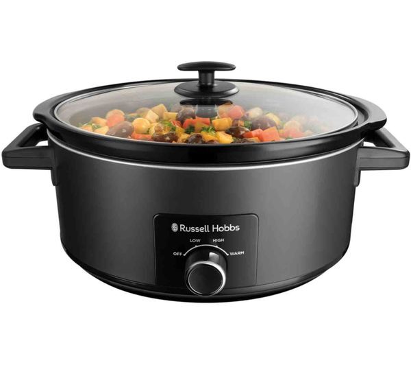  Russell Hobbs 27720 Slow Cooker - Matte Black 