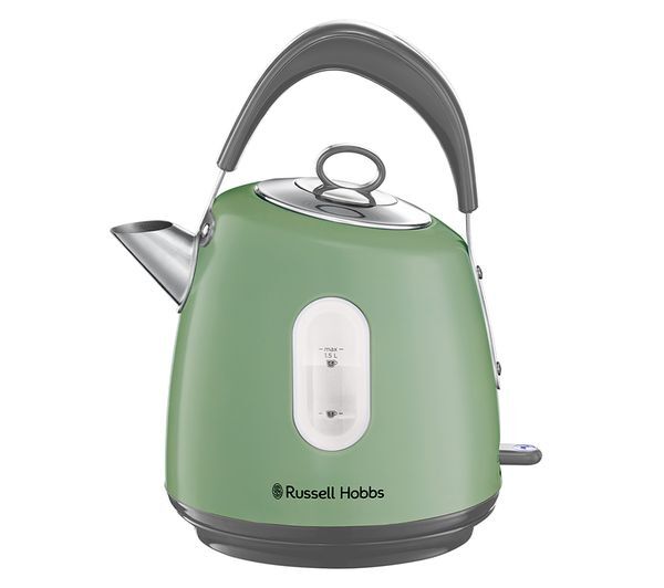  Russell Hobbs Stylevia 28134 Traditional Kettle - Sage Green 