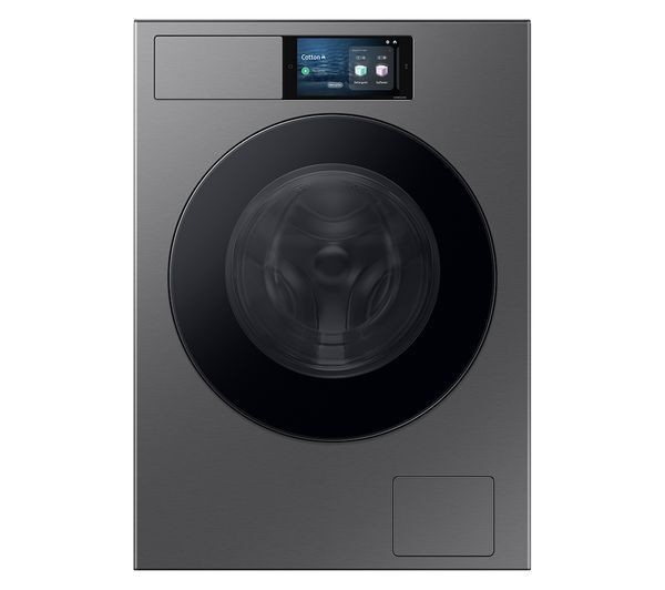  Samsung Series 9 Ai Home Ai Energy Wf90f09c4su1 Wifi-enabled 9kg 1400 Spin Smart Washing Machine - Dark Silver 