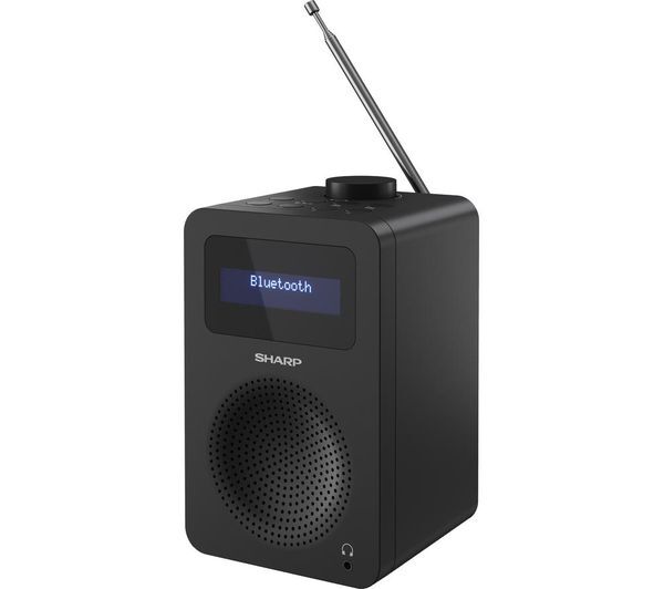  Sharp Dr-430 Bk Dab+/fm Bluetooth Clock Radio - Midnight Black 