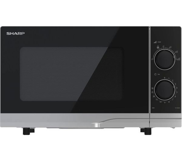  Sharp Premium Series Yc-ps201au-s Solo Microwave - Silver 