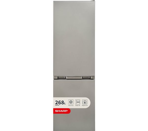 Sharp Sj-bb04dtxse2-en 60/40 Fridge Freezer - Silver 