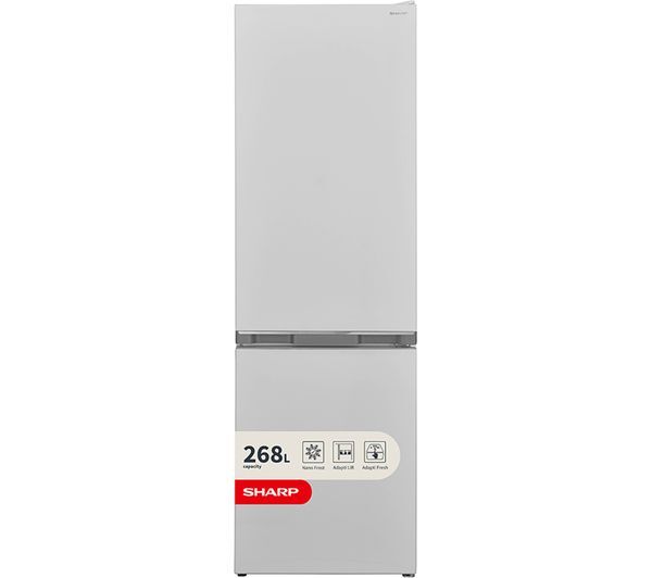  Sharp Sj-bb04dtxwe2-en 60/40 Fridge Freezer - White 