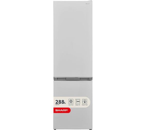  Sharp Sj-bb05dtxwe-en 60/40 Fridge Freezer - White 