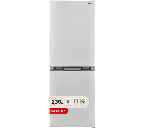  Sharp Sj-bb02dtxwe-en 60/40 Fridge Freezer - White 