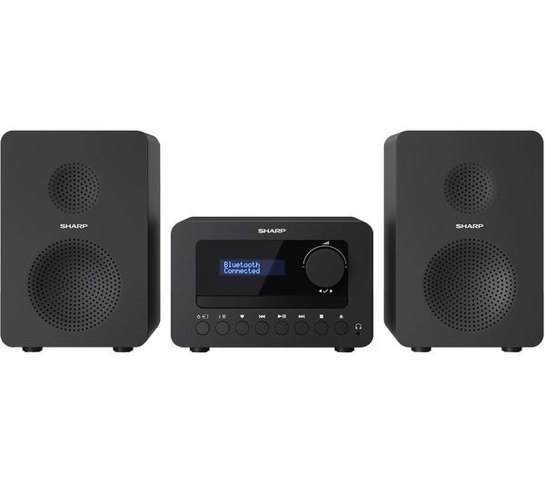  Sharp Xl-b520d Tokyo Bluetooth Hi-fi Micro System - Black 