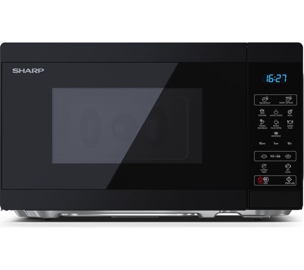  Sharp Yc-ms02u-b Compact Solo Microwave - Black 