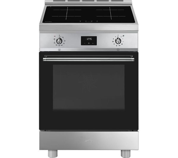  Smeg Concert C6ipxt2 60 Cm Electric Induction Pyrolytic Cooker - Stainless Steel 