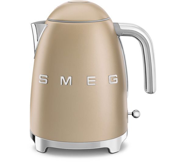  Smeg Klf03chmuk Jug Kettle - Matt Champagne 