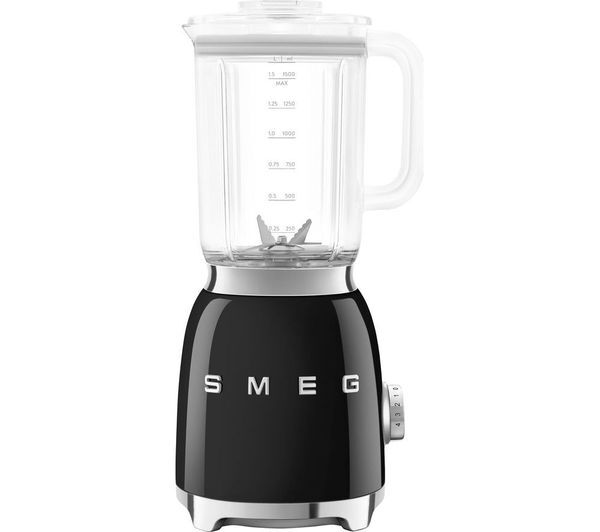 Smeg 50's Retro Style Blf03bluk Blender - Black 