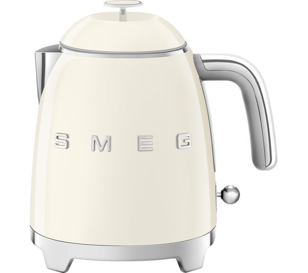  Smeg 50's Retro Style Mini Klf05cruk Jug Kettle - Cream 
