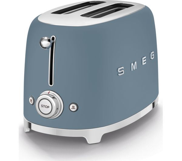  Smeg Tsf01sbmuk 2-slice Toaster - Storm Blue 