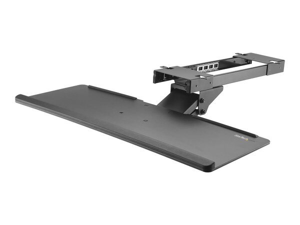  Startech Under Desk-mount Keyboard Tray - 26.4” Wide - Adjustable - Ergonomic Slide-out Keyboard Shelf With Tilt And Swivel (kbtrayadj) - Keyboard Drawer 