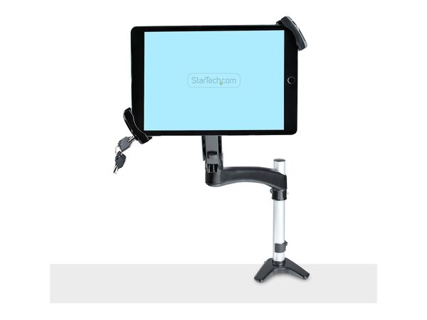  Startech Vesa Mount Adapter For Tablets 7.9 To 12.5in - Up To 2kg (4.4lb) - 75x75/100x100 Vesa Patterns - Universal Anti-theft Tablet Vesa Mount Clamp - Secure Tablet Mount - Black Mounting Kit - For Tablet - Black 