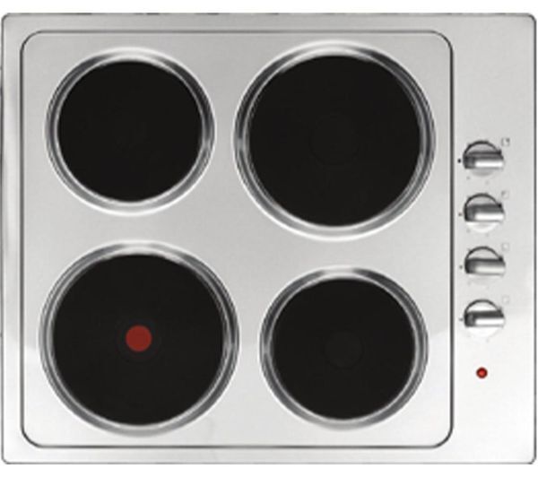  Statesman Eh160ss 60 Cm Electric Solid Plate Hob - Stainless Steel 