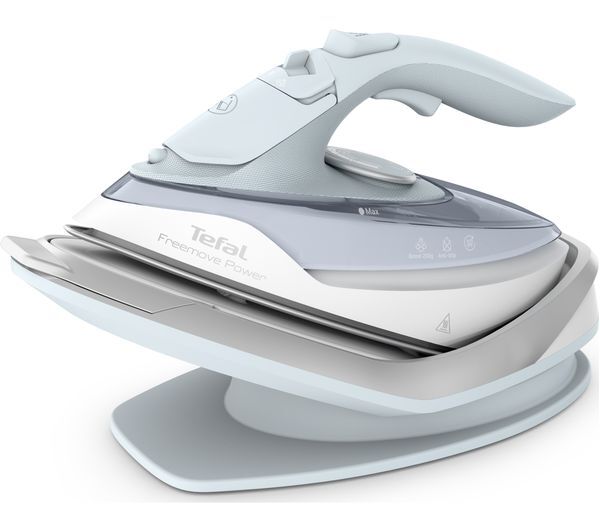  Tefal Freemove Power Fv6642g0 Cordless Steam Iron - Light Blue 
