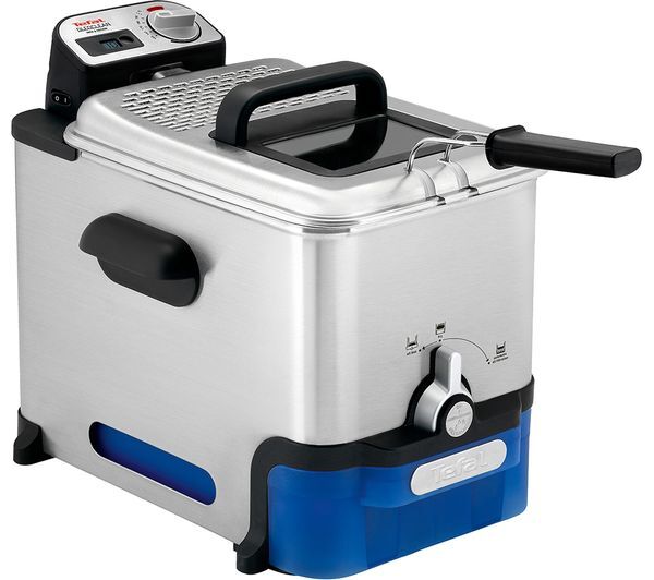  Tefal Oleoclean Pro Fr804040 Deep Fryer - Stainless Steel 