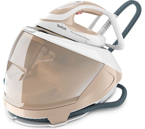  Tefal Pro Express Eco Gv9e22g0 Steam Generator Iron - Argile Moonlight 