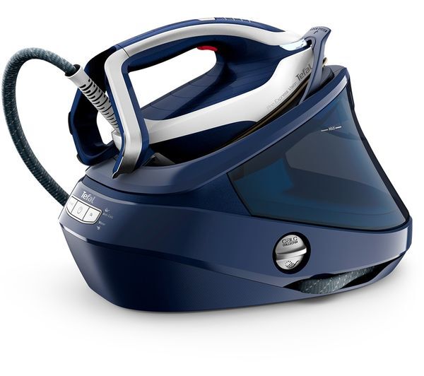  Tefal Pro Express Vision Gv9812 High Pressure Steam Generator Iron - Blue & White 