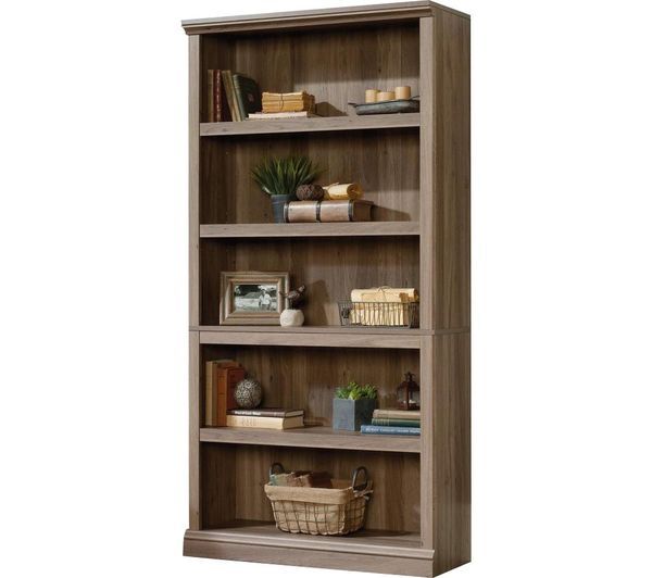  Teknik Barrister Home Bookcase 5 Shelves - Salt Oak 