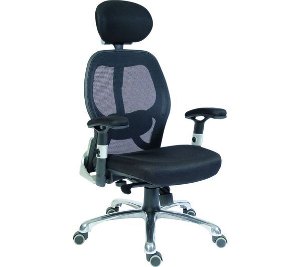  Teknik Cobham Oa1013blk Mesh Reclining Executive Chair - Black 