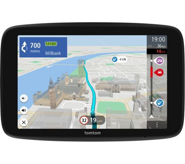  Tomtom Go Camper Max 2nd Generation 7 Sat Nav - Worldwide Maps 