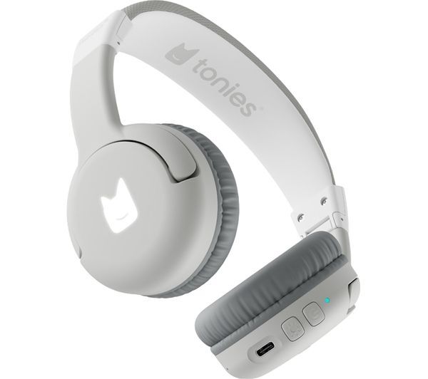  Tonies Wireless Bluetooth Kids Headphones - Moon Grey 