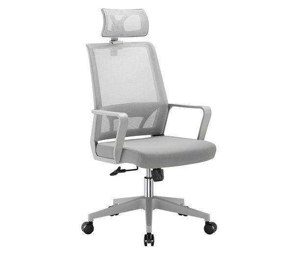  Ttap Cambridge Plus Mesh Tilting Operator Chair - Grey 