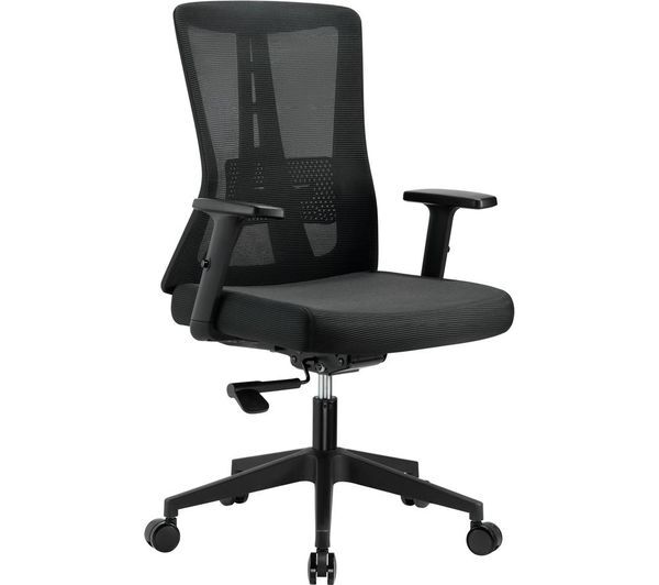  Ttap Oxford Mesh Tilting Executive Chair - Black 