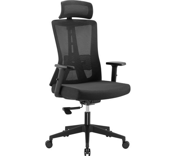  Ttap Oxford Plus Mesh Tilting Executive Chair - Black 
